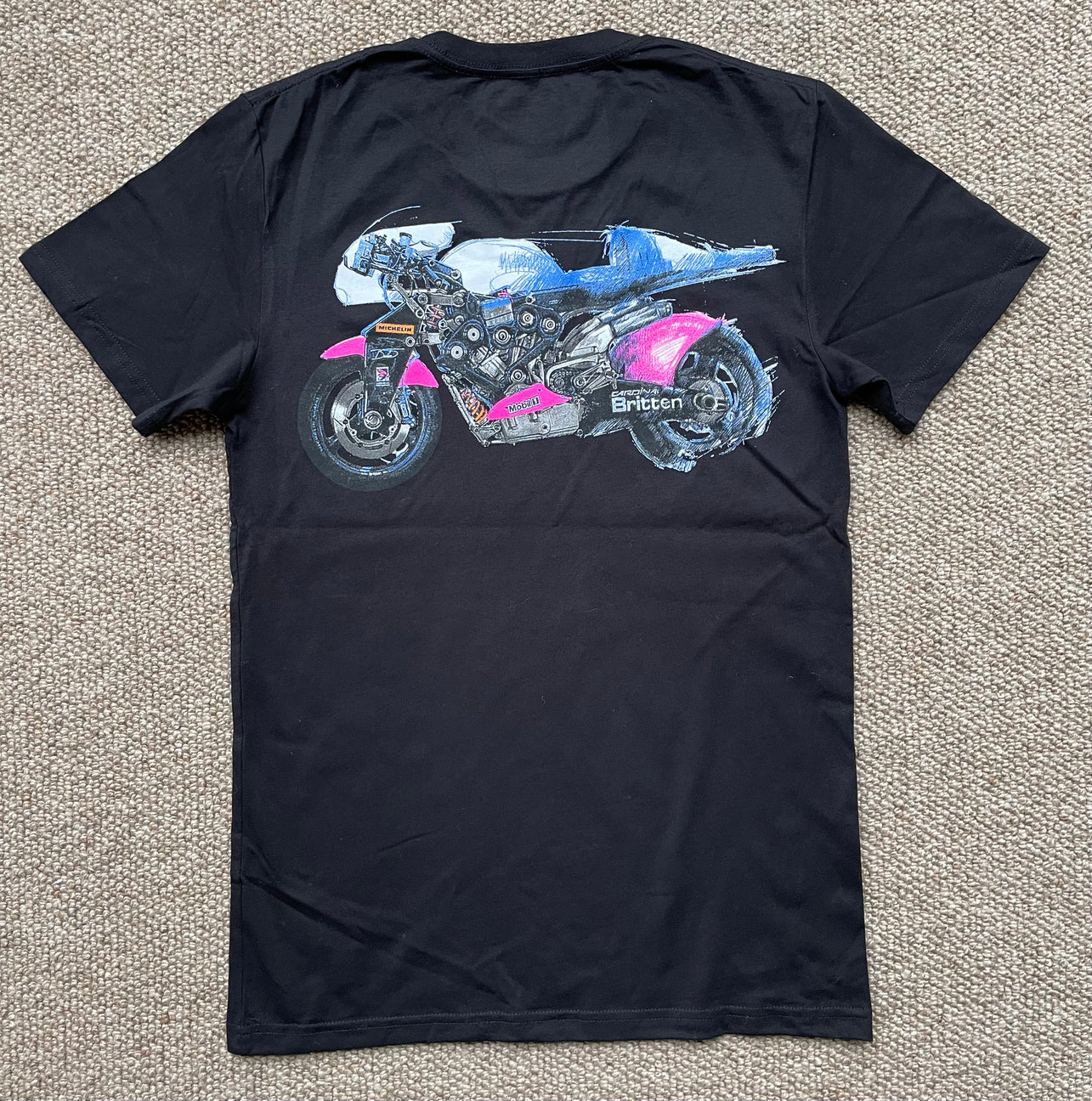 T-Shirt 3XL BLK - Artistic Design