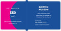 Britten Museum Gift Voucher